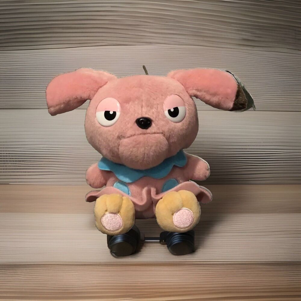 Pokemon Detective Pikachu Snubbull 8" Talking Plush WCT Movie Sound Stuffed Toy
